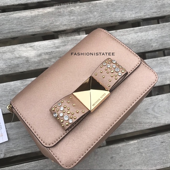 Michael Kors Small Ballet Bow Clutch crossbody NWT - Picture 8 of 8